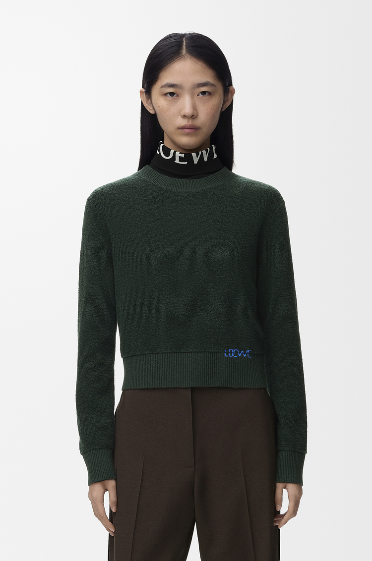LOEWE セーター（ウール） ダークグリーン