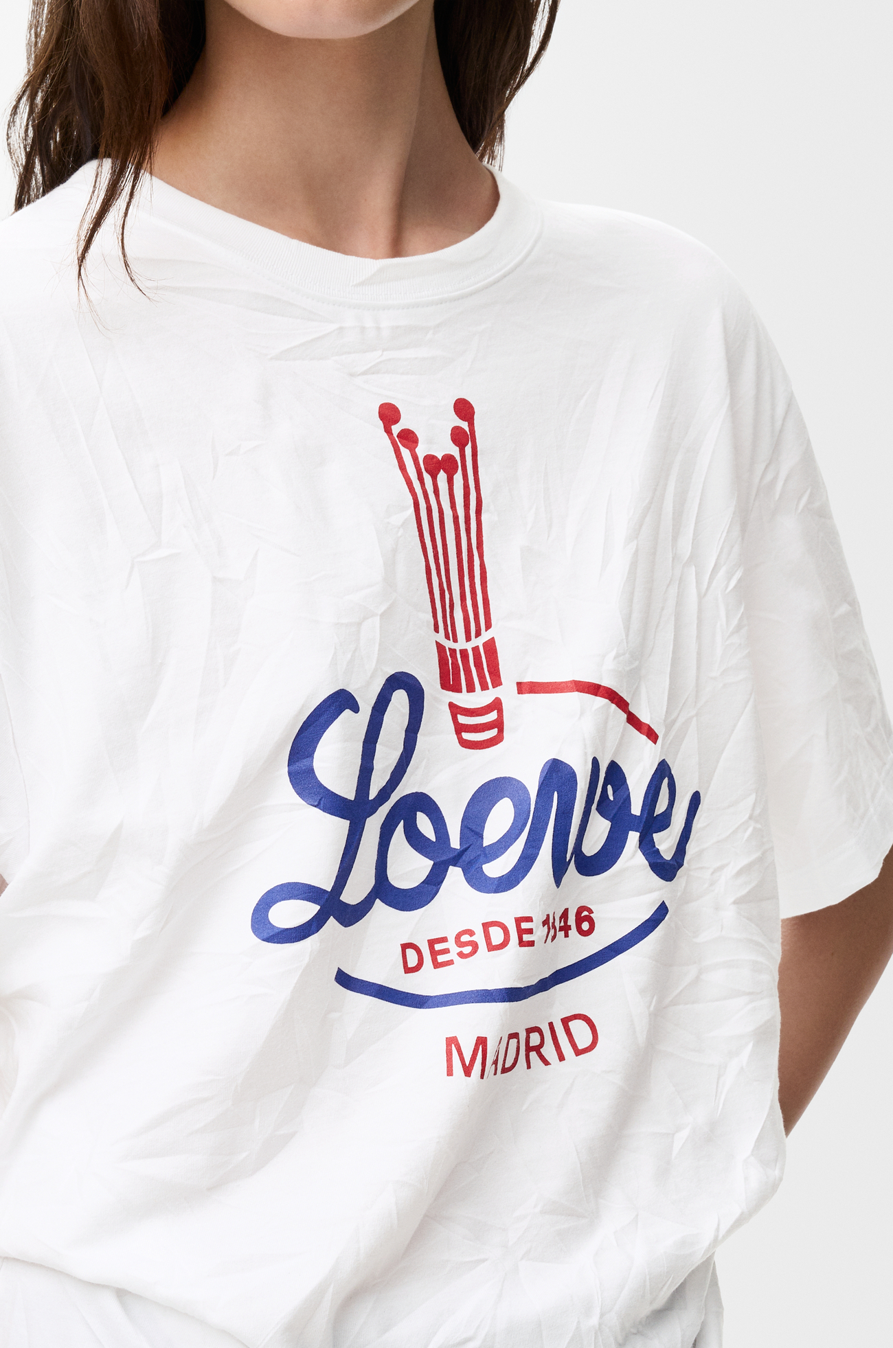 LOEWE Tシャツ（コットンブレンド） ホワイト