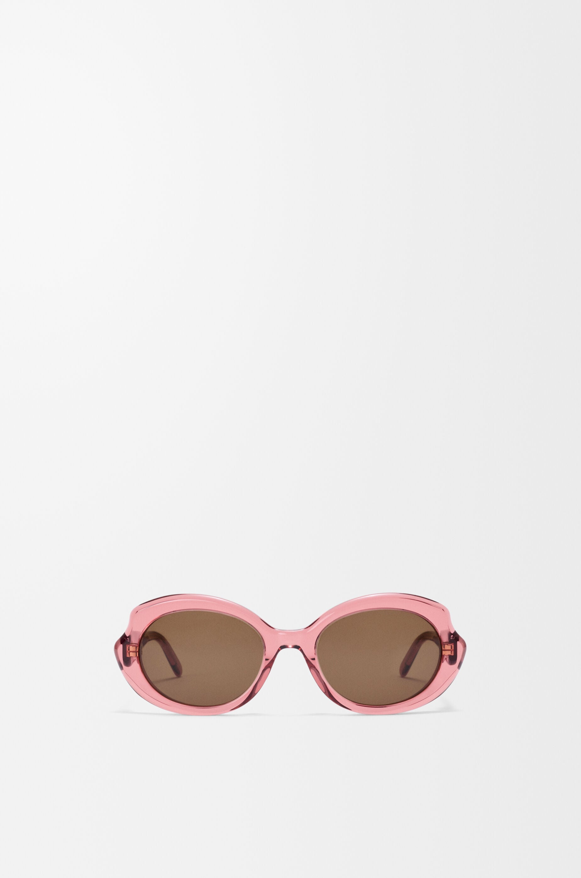 Mini Oval Slim sunglasses Pink - LOEWE USA Official Website