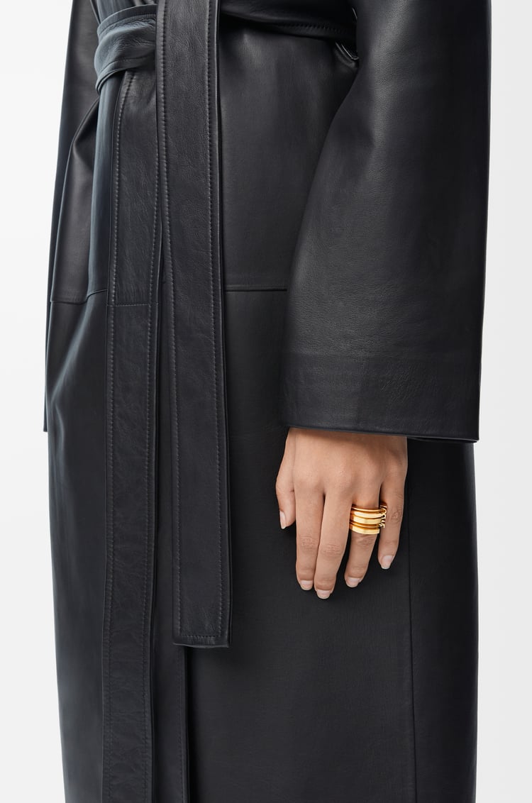 LOEWE LOEWE Graphic ring in sterling silver Gold