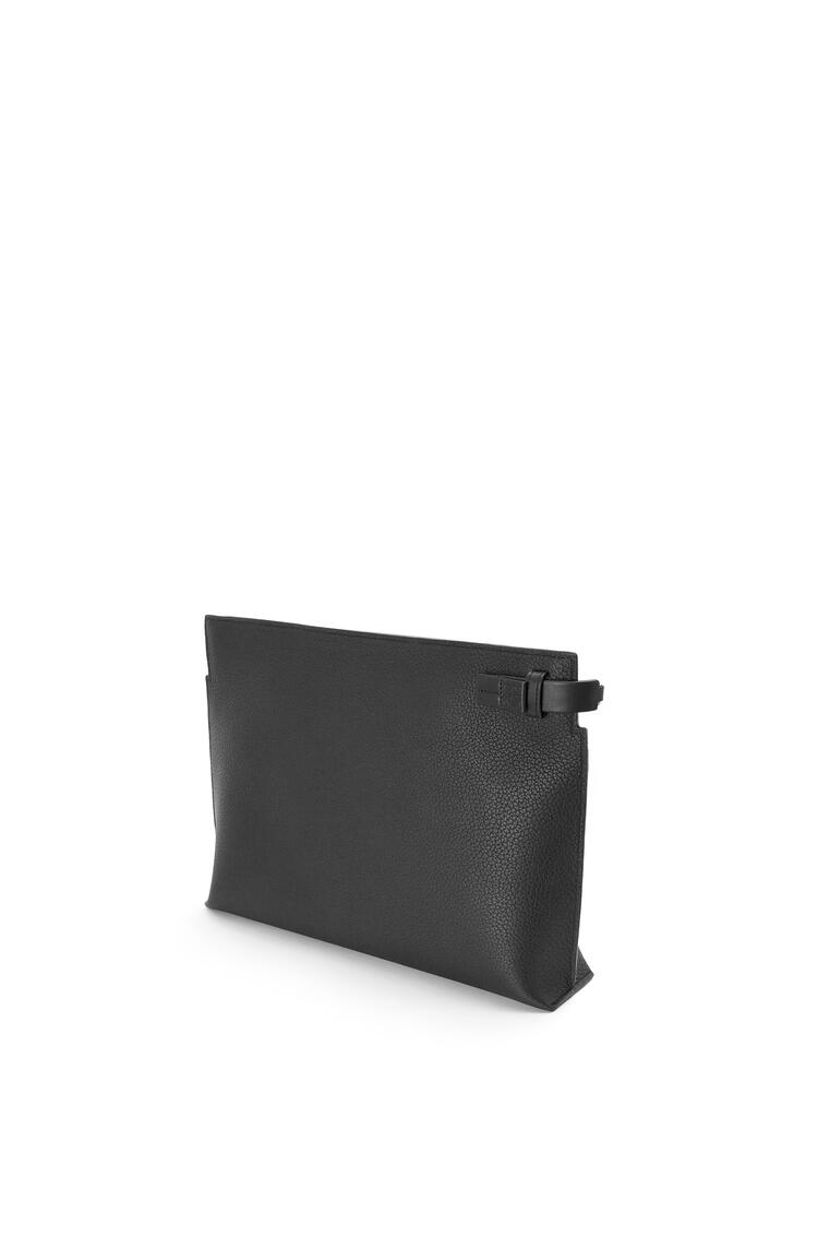 LOEWE T Pouch in grained calfskin Black pdp_rd