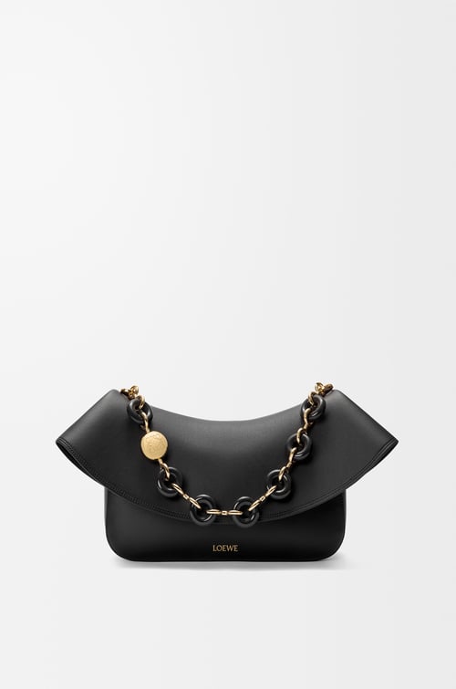 LOEWE オラ バッグ ミディアム（スムースカーフ） ブラック
