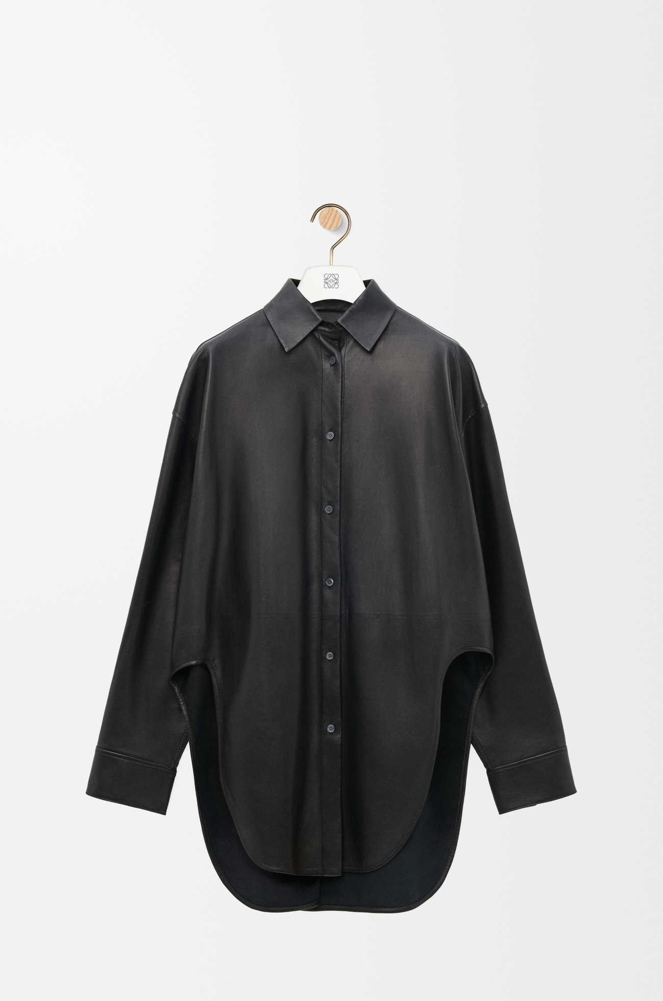 LOEWE Shirt in nappa lambskin Black plp_rd