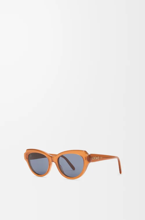 LOEWE Swan Slim sunglasses Camel