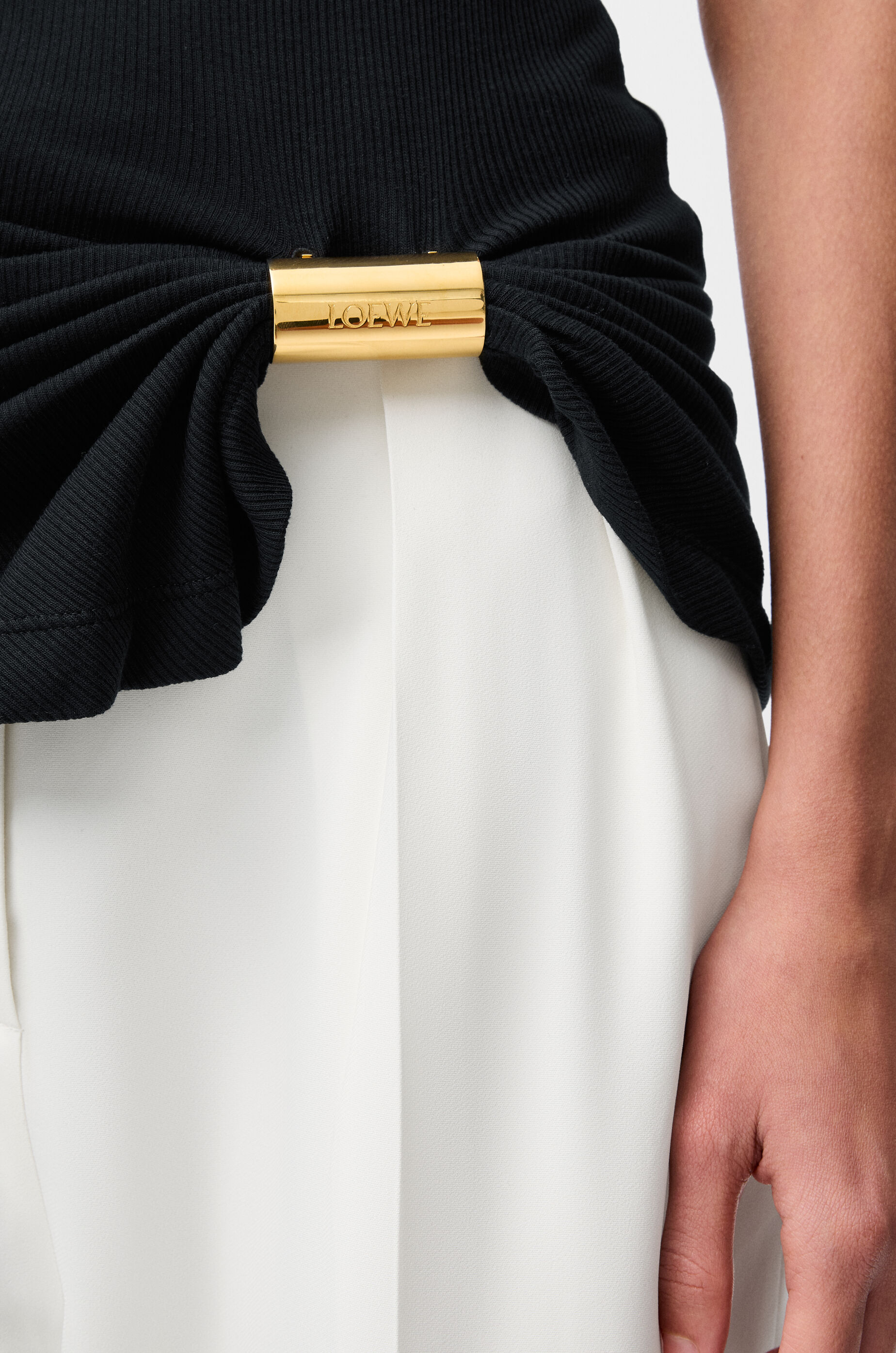 タンクトップ（コットン） ブラック - LOEWE