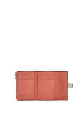 LOEWE Small vertical wallet in soft grained calfskin Light Oat/Honey plp_rd