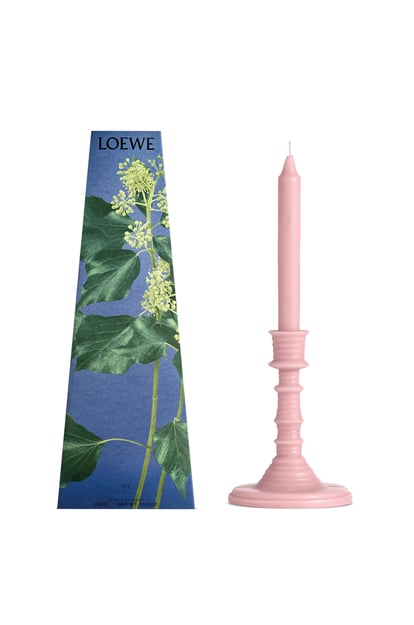 LOEWE Ivy wax candleholder 淺粉紅 plp_rd