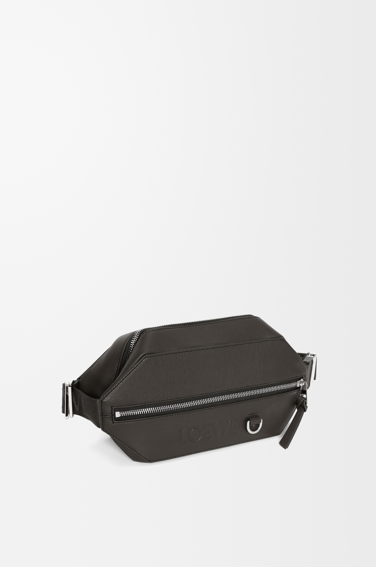 LOEWE Convertible sling in classic calfskin Dark Grey