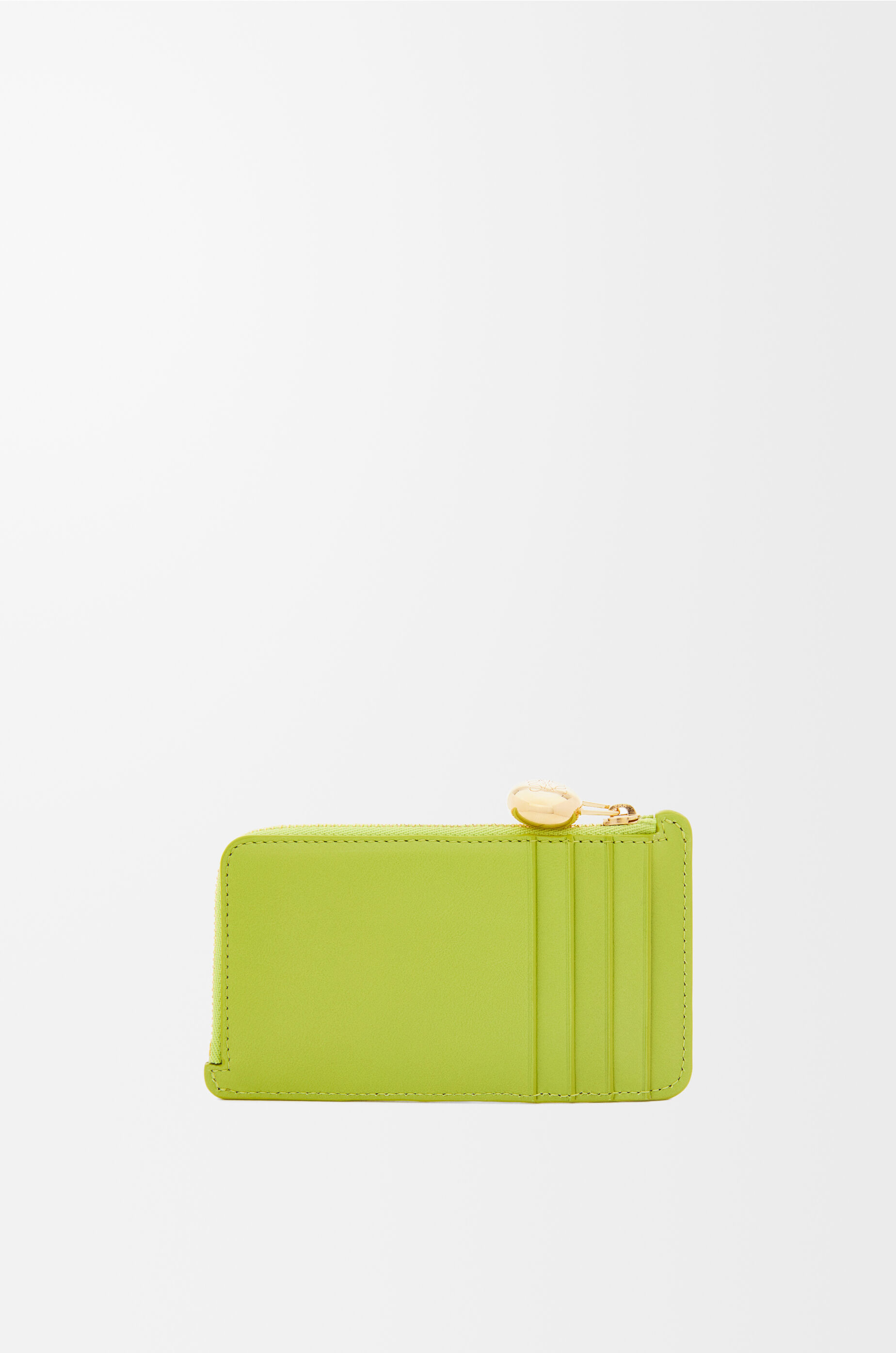 コインカードホルダー（サテンカーフ） グリーン - LOEWE