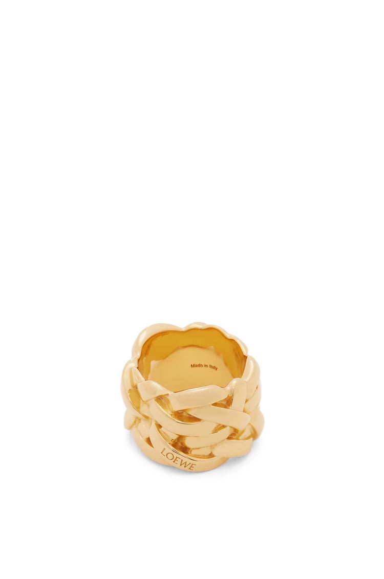 LOEWE Nest ring in sterling silver Gold