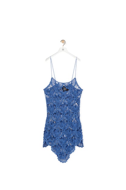 LOEWE Crochet dress in cotton Sky Blue plp_rd