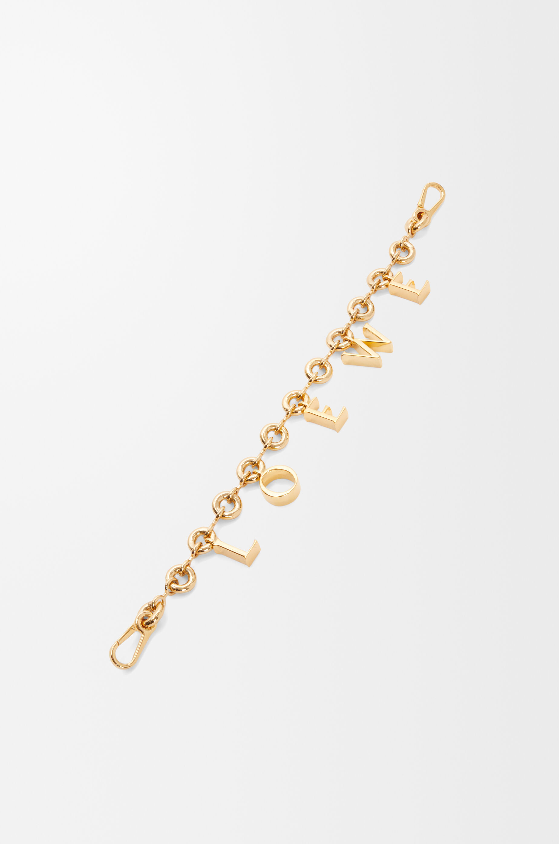 ロエベ ドーナツ チェーン チャーム（真鍮） ゴールド - LOEWE