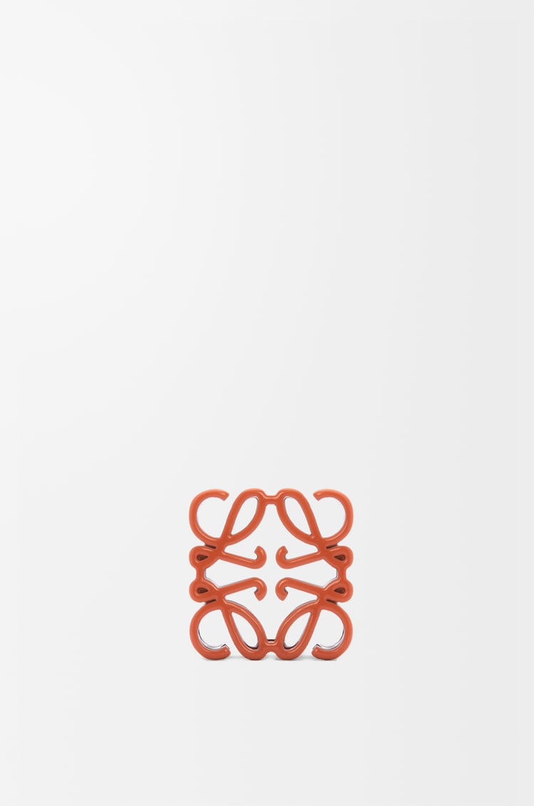 LOEWE Small Anagram dice Maple Orange