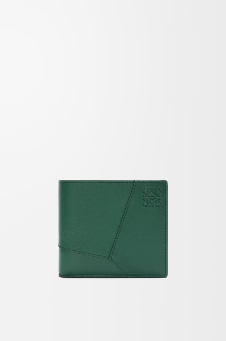 LOEWE パズル バイフォールド コインウォレット（クラシックカーフ） エバーグリーン