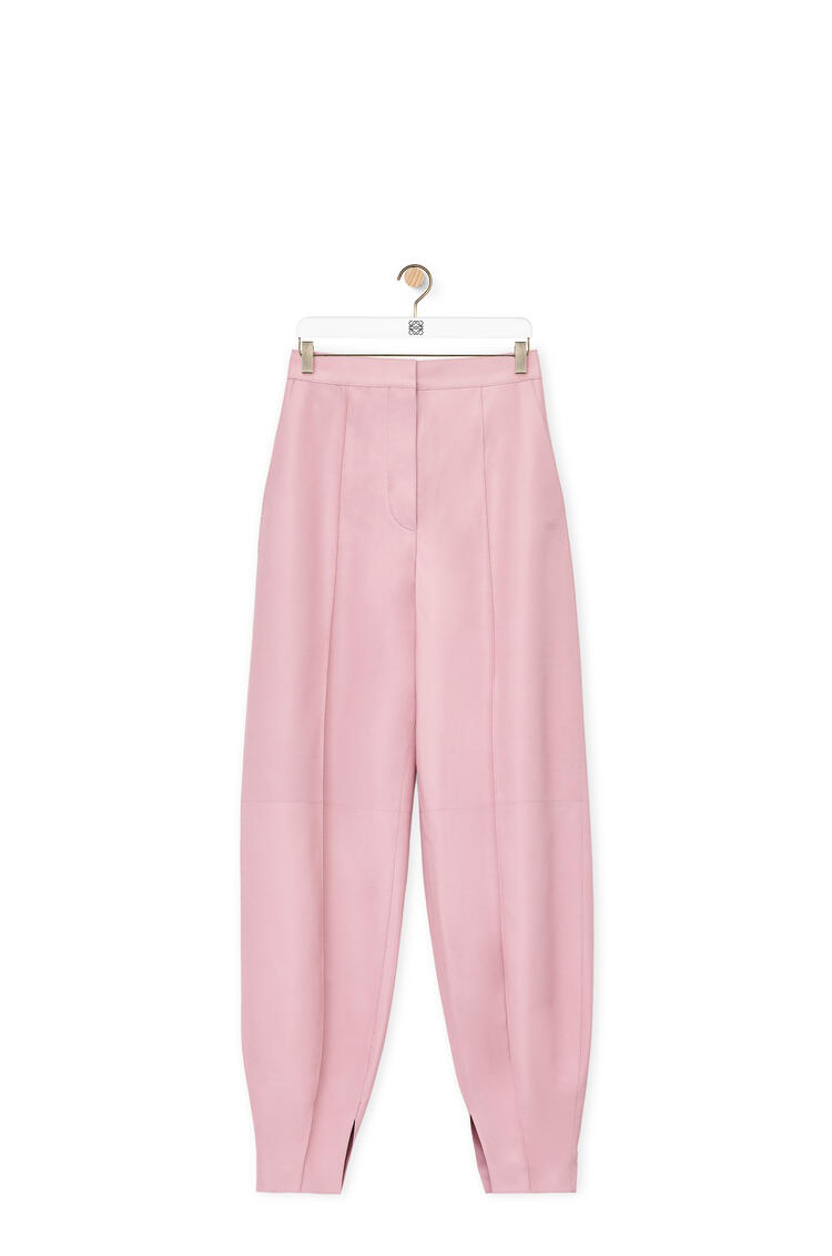 LOEWE Balloon trousers in nappa Light Pink