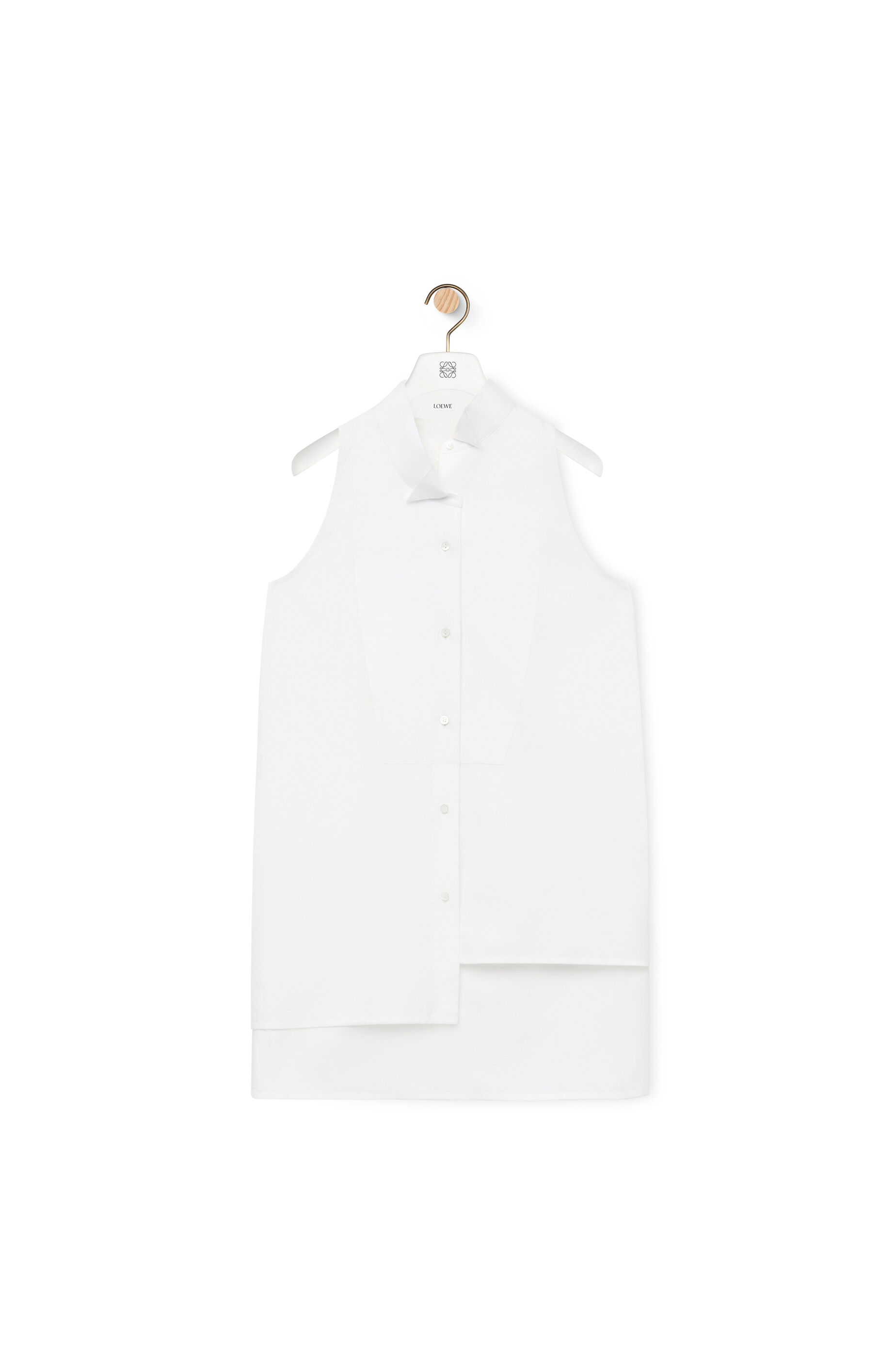 Loewe - アシンメトリーシャツ ロングシャツ コットン - 36 | www 