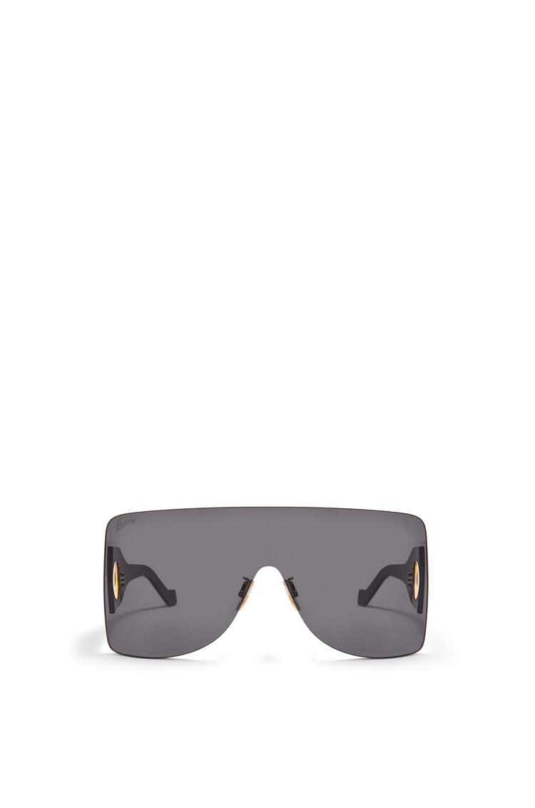 LOEWE Rectangular mask sunglasses in nylon Black