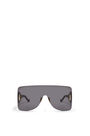 LOEWE Gafas de sol rectangulares tipo máscara en nylon Negro