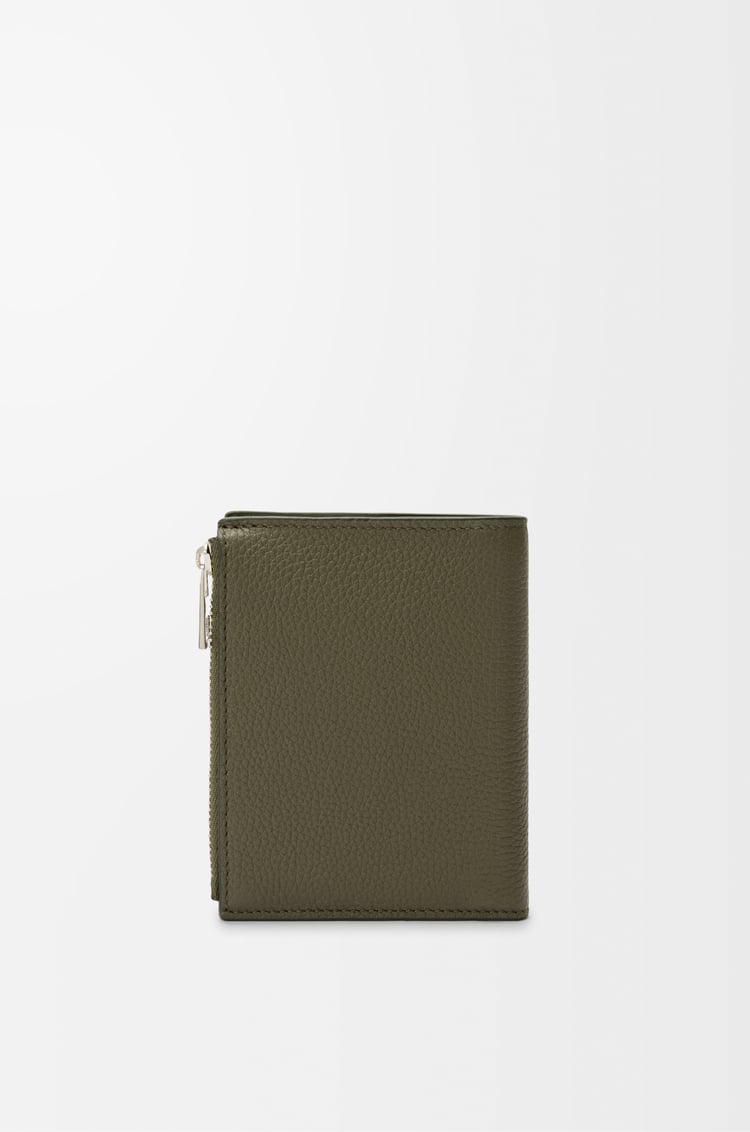 LOEWE スリム コンパクト ウォレット（ソフトグレインカーフ） カーキグリーン