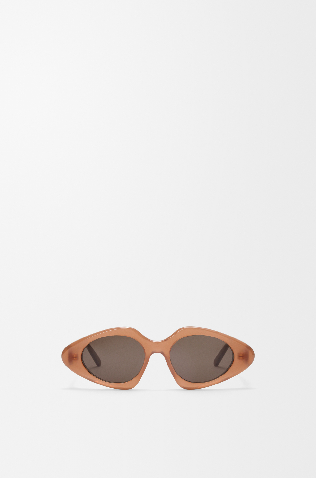 LOEWE Slim Triangle 太阳镜 牛奶焦糖色