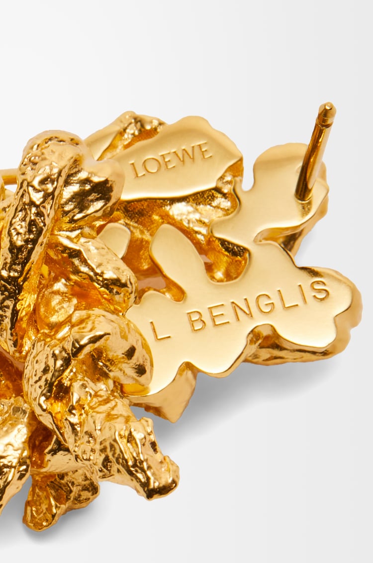 LOEWE Pendientes Tarantella en plata de ley Dorado