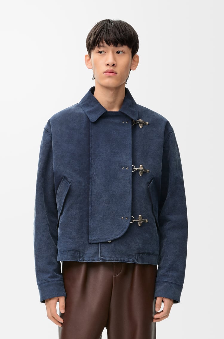 LOEWE ジャケット（コットン） ネイビーブルー