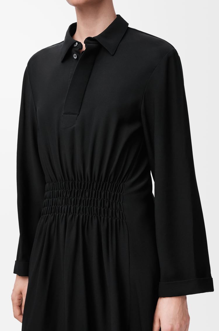 LOEWE ポロ ドレス（ストレッチレーヨン） ブラック