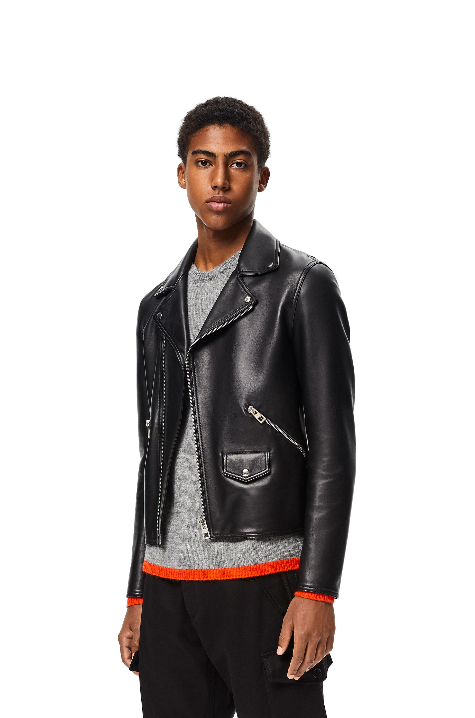 loewe leather jacket