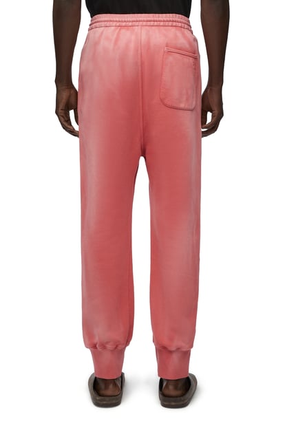 LOEWE Sweatpants in cotton Washed Pink plp_rd