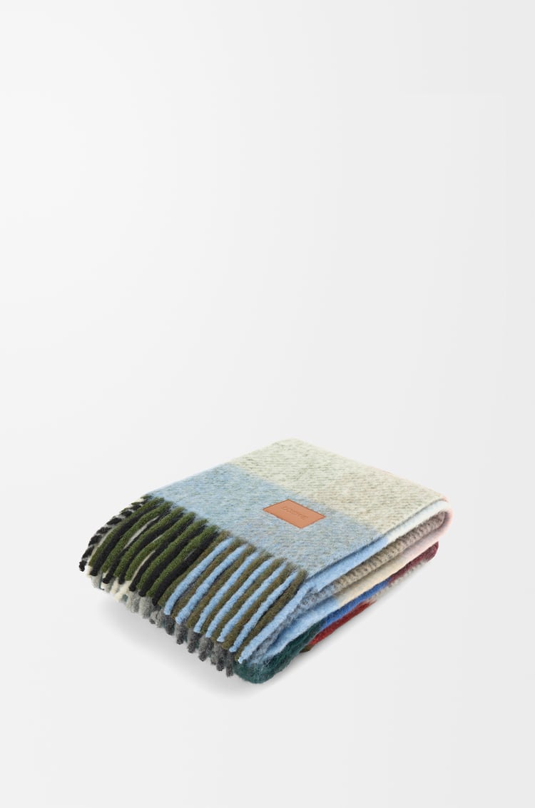 LOEWE ブランケット（アルパカ&ウールブレンド） マルチカラー