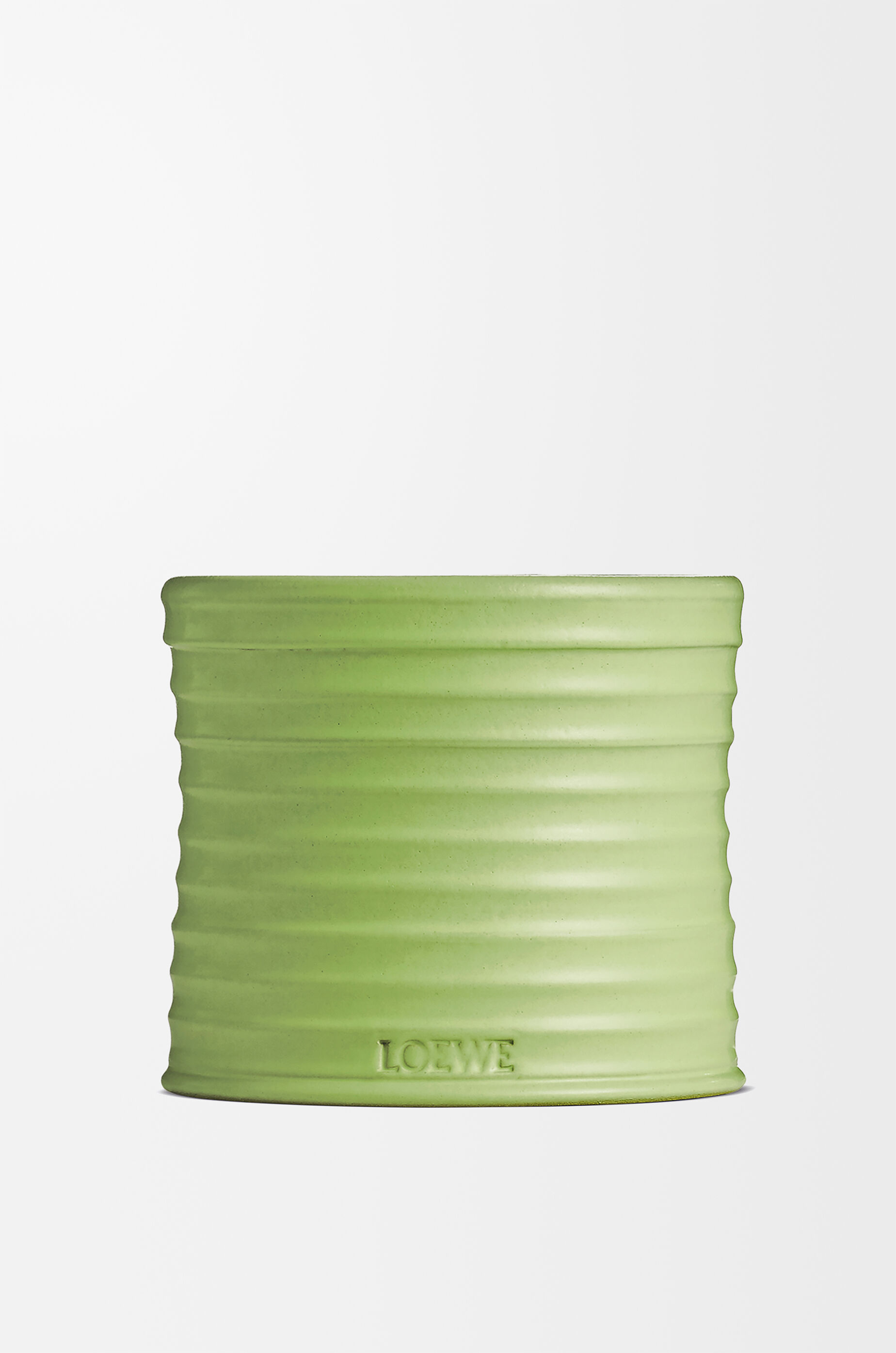キューカンバー キャンドル ミディアム グリーン - LOEWE