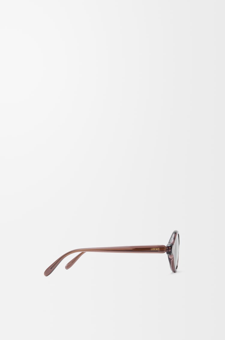 LOEWE Occhiali da sole Epsilon Slim Marrone Trasparente