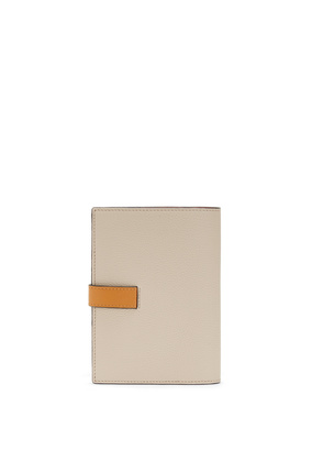 LOEWE Medium vertical wallet in soft grained calfskin Light Oat/Honey plp_rd