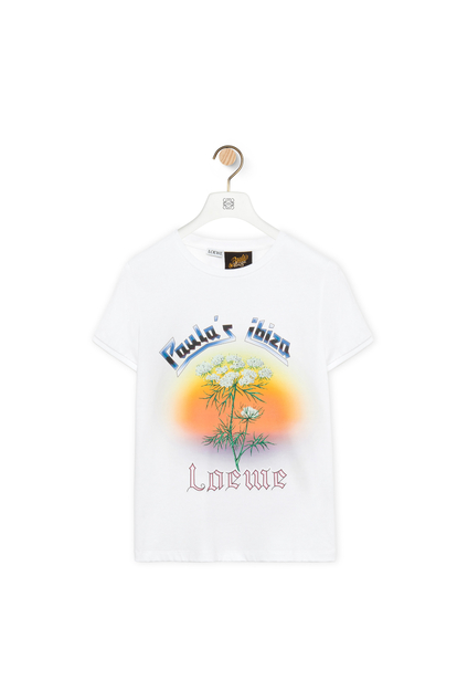 LOEWE Fennel T-shirt in cotton 白色/多色