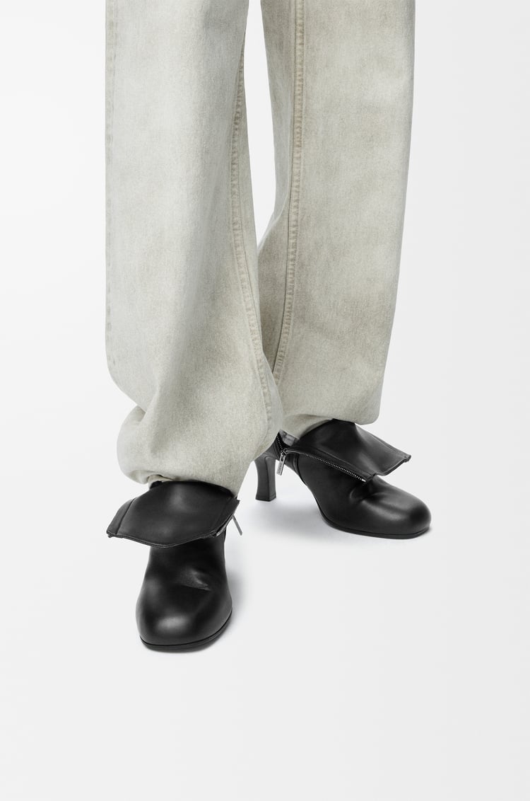 LOEWE Bobine ankle boot in nappa lambskin Black