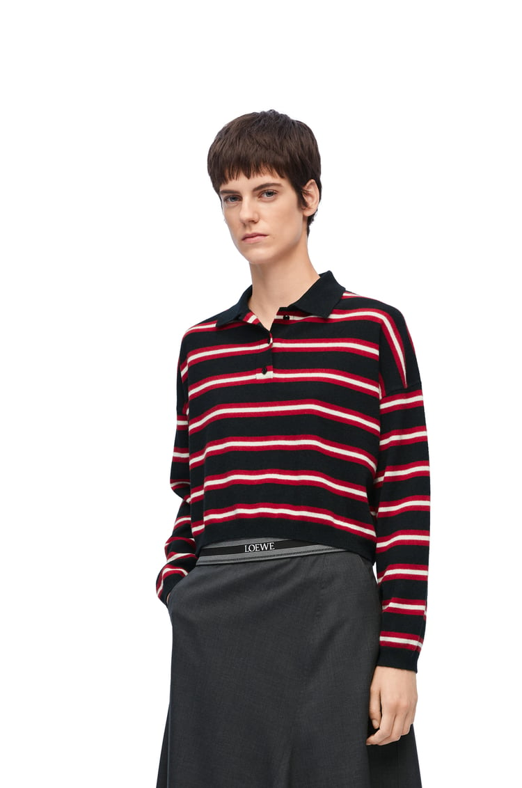 LOEWE Polo sweater in wool Black
