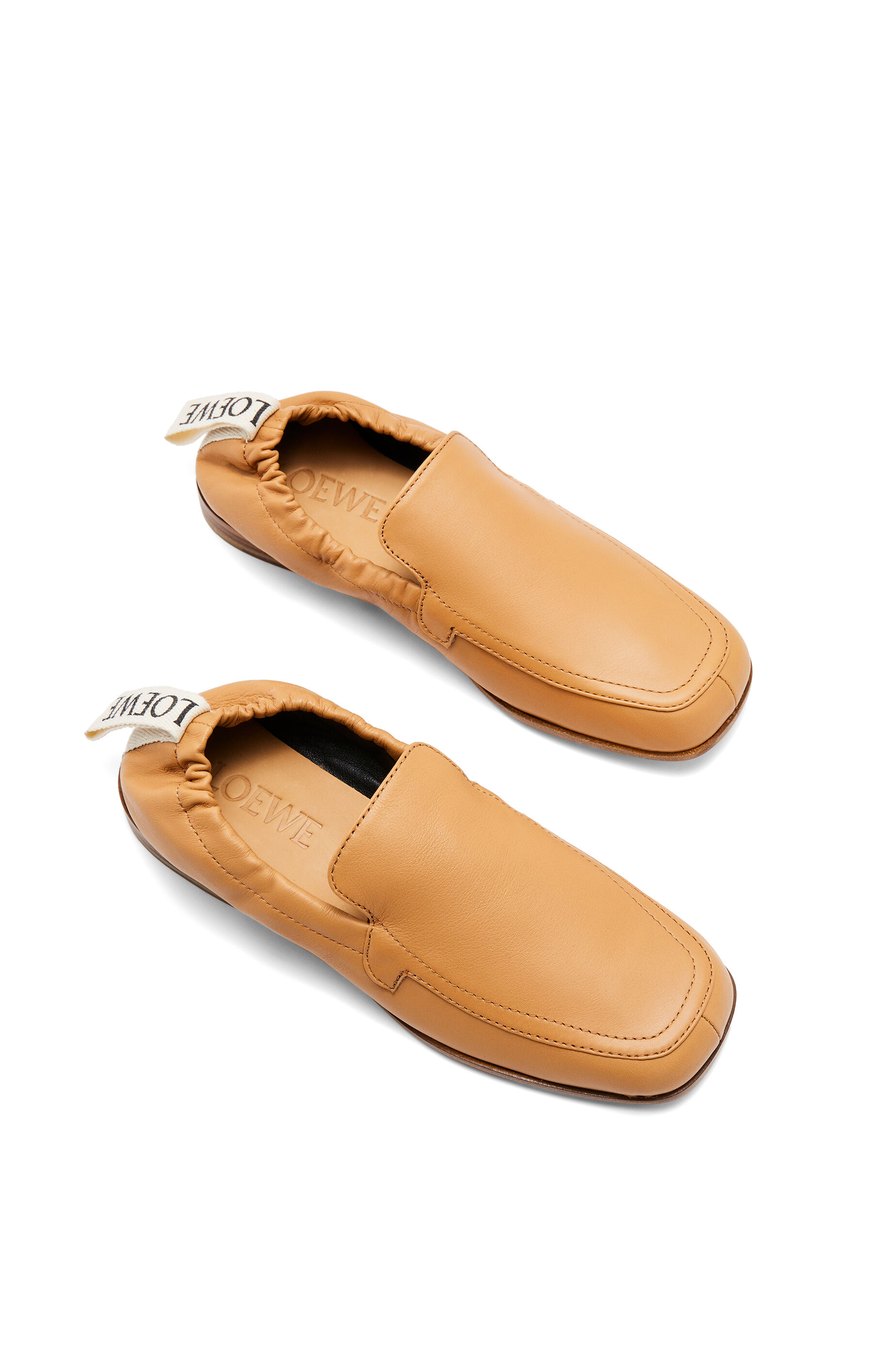 Elasticated loafer in calf Desert LOEWE