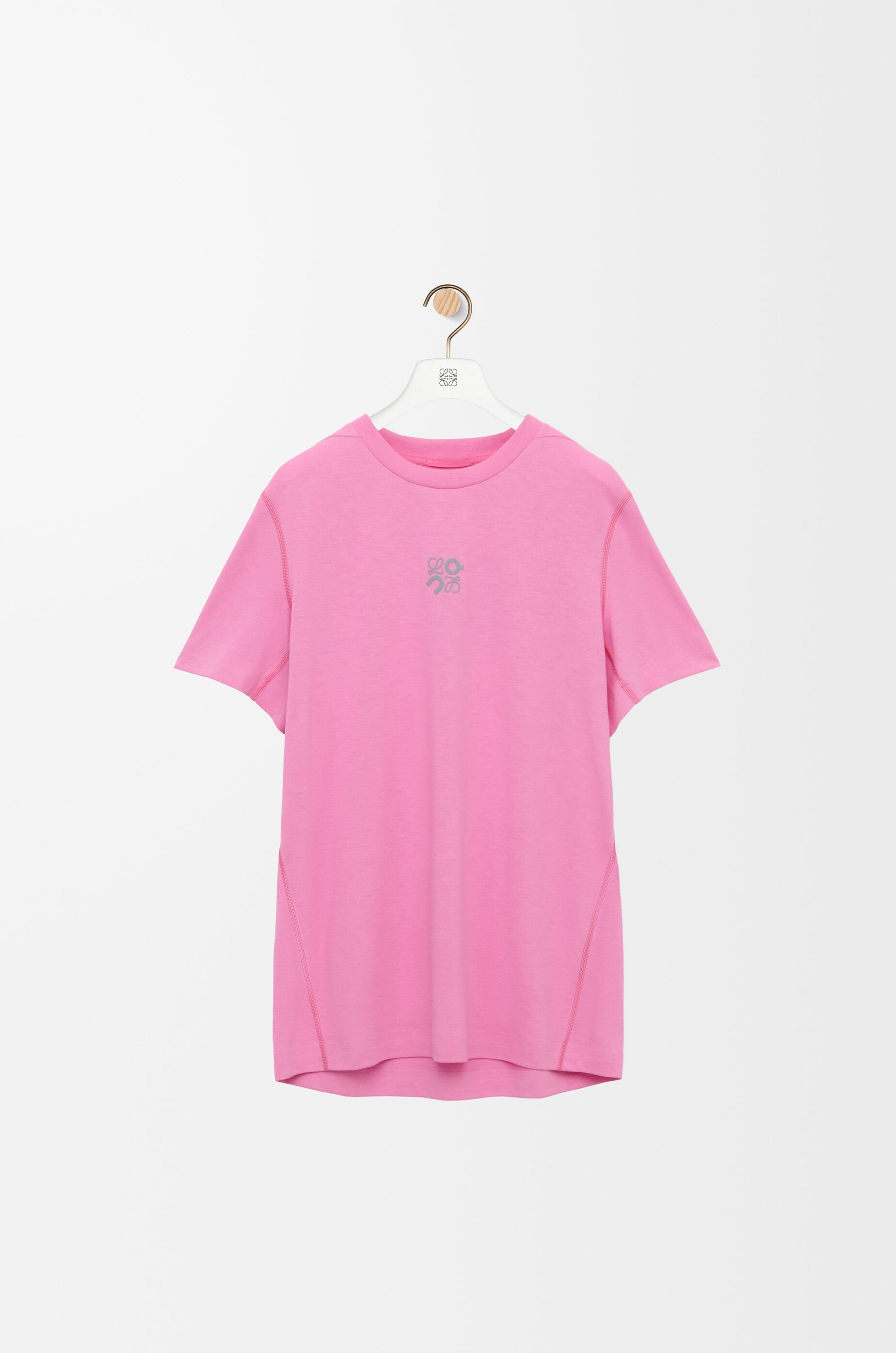 Active T shirt in technical jersey Pink LOEWE