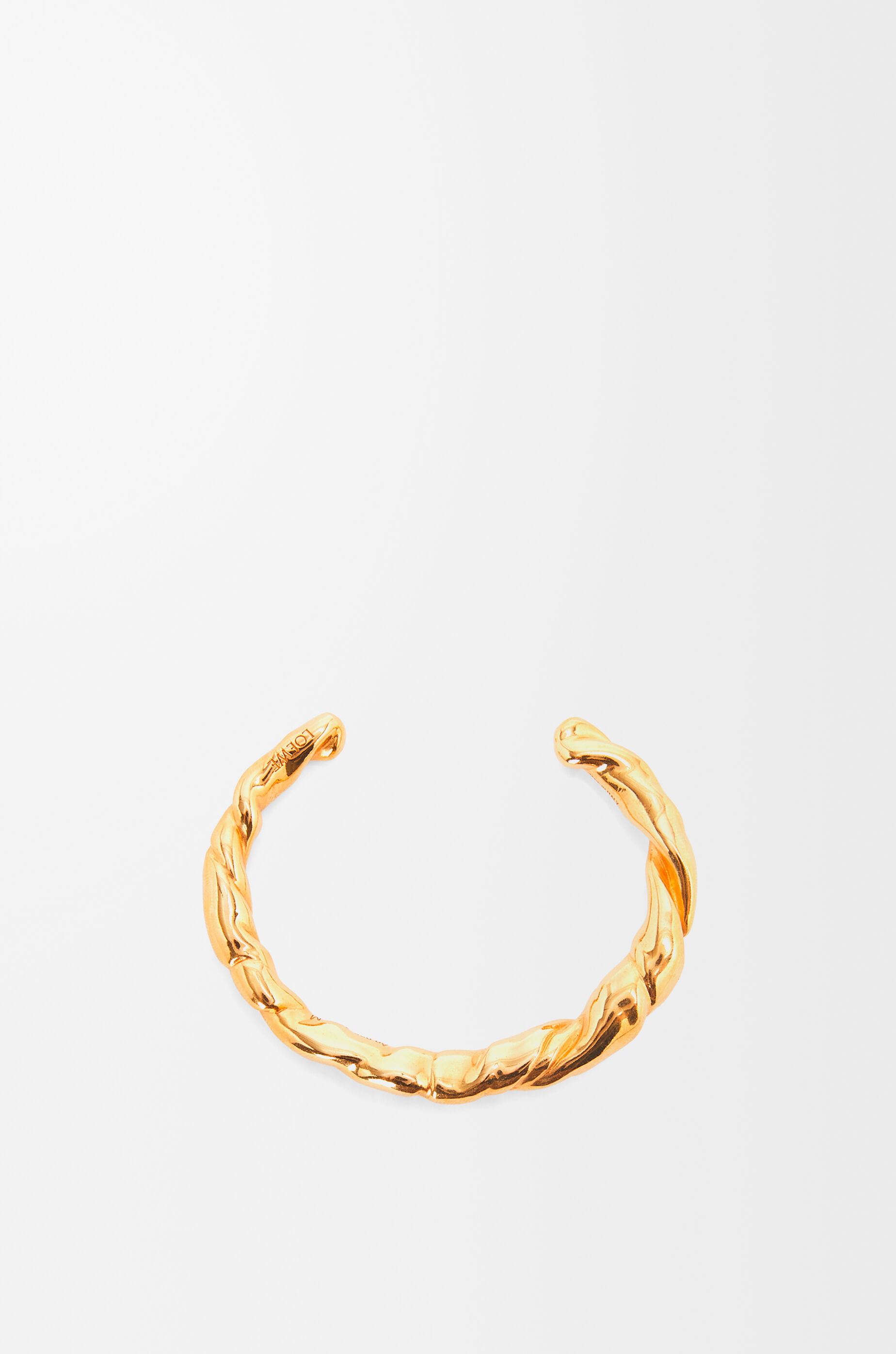 ナパツイスト カフス シン (スターリングシルバー) ゴールド - LOEWE