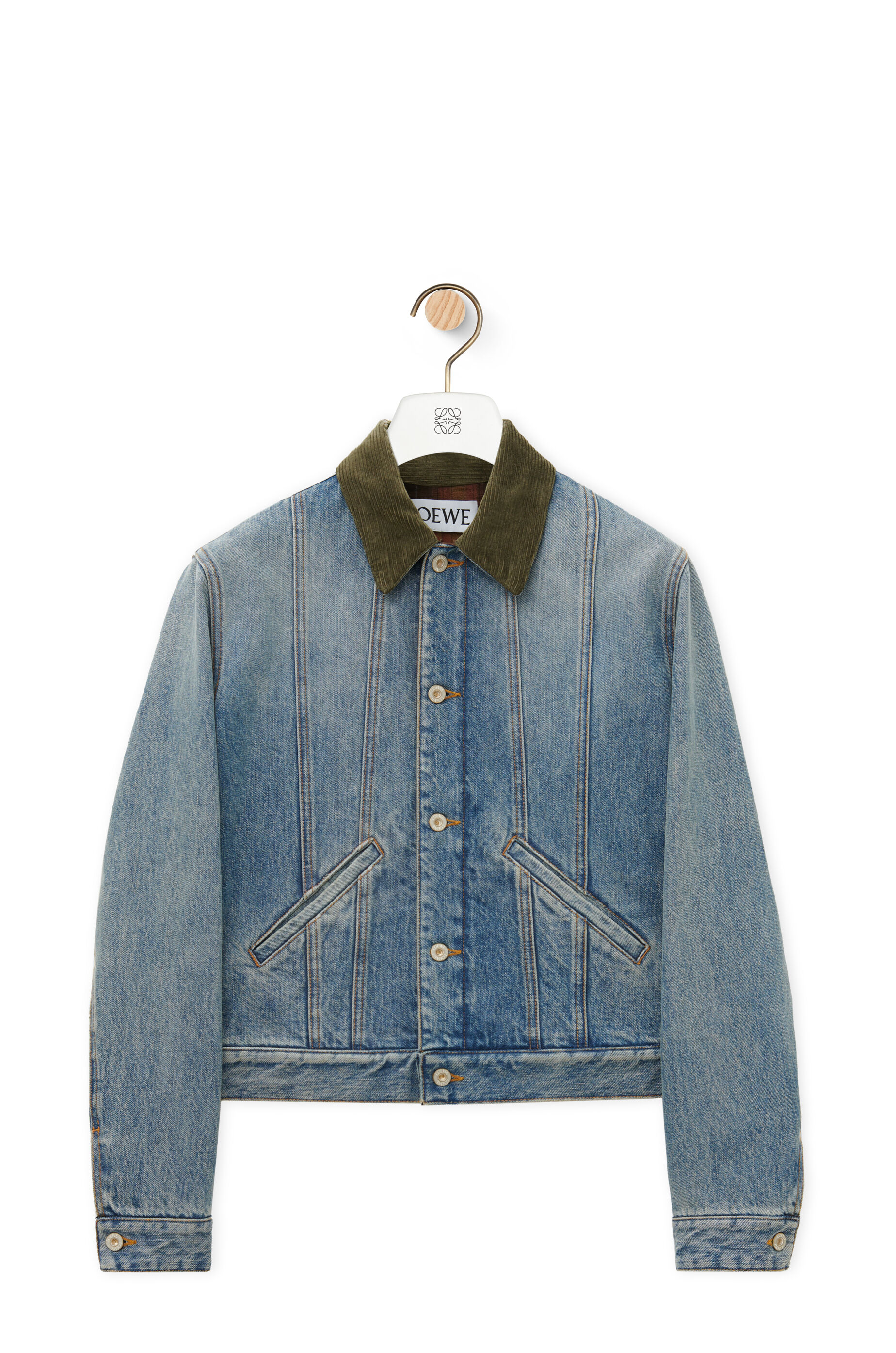 Jacket in denim Washed Denim LOEWE