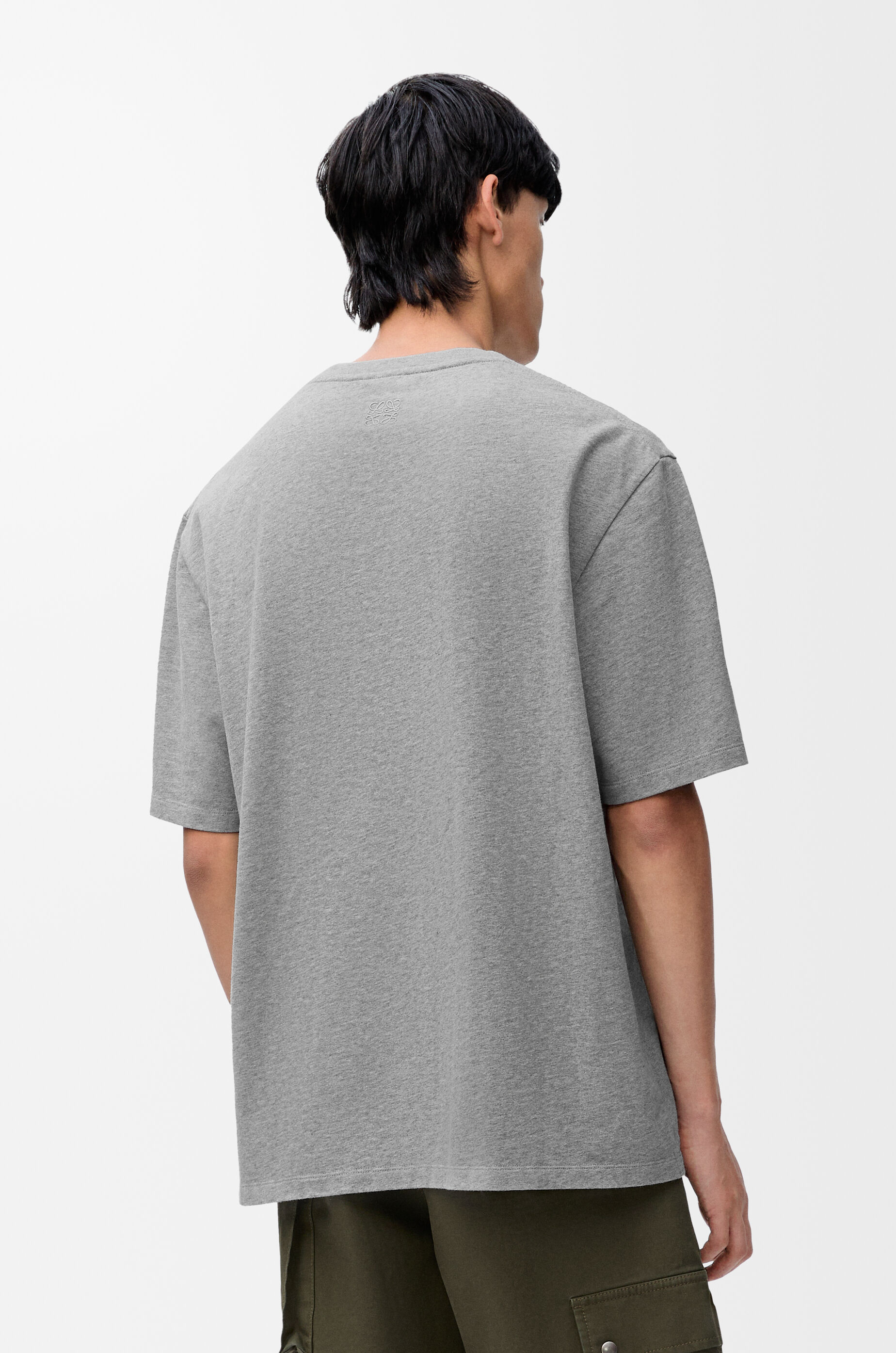 Loose fit T-shirt in cotton Grey - LOEWE
