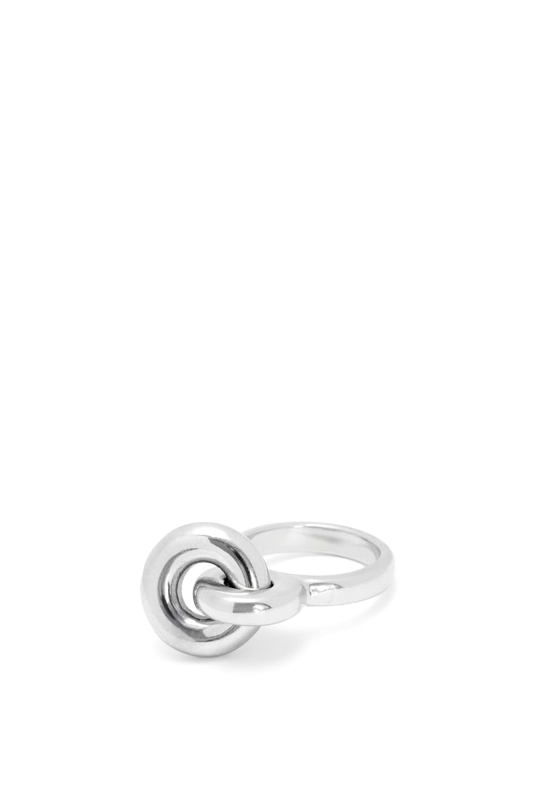 LOEWE Donut link ring in sterling silver 銀色