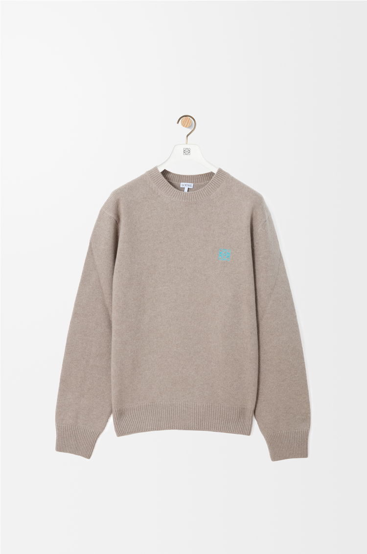 LOEWE Sweater in wool Light Grey