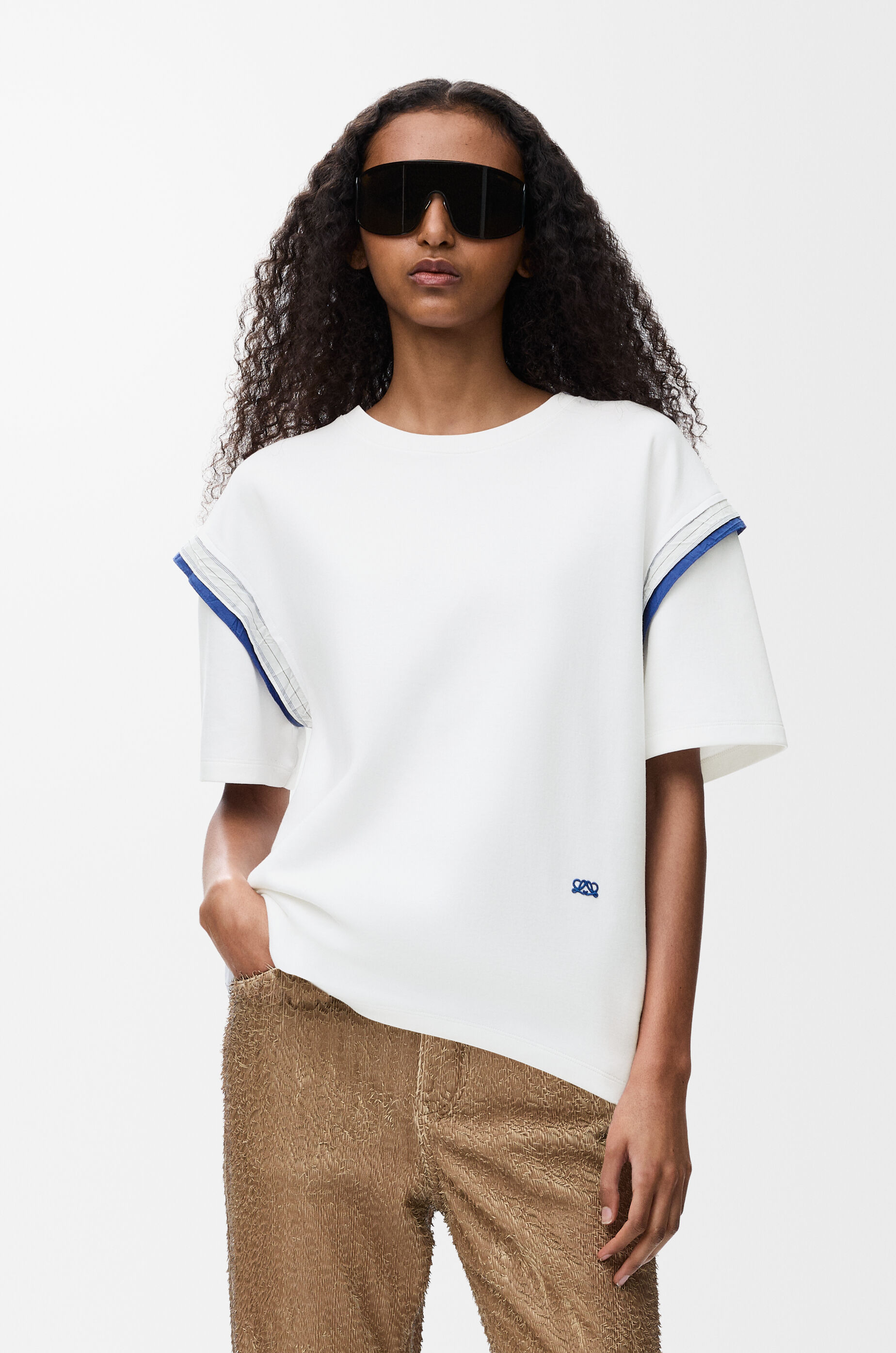 Tシャツ（コットンブレンド） ホワイト - ロエベ 日本 公式サイト