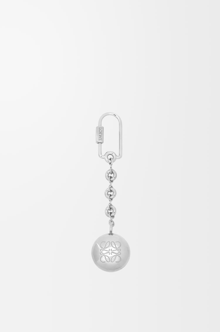 LOEWE Pebble 鑰匙圈 珍珠母貝色/鈀金色