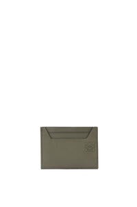 LOEWE Plain cardholder in soft grained calfskin Khaki Green pdp_rd