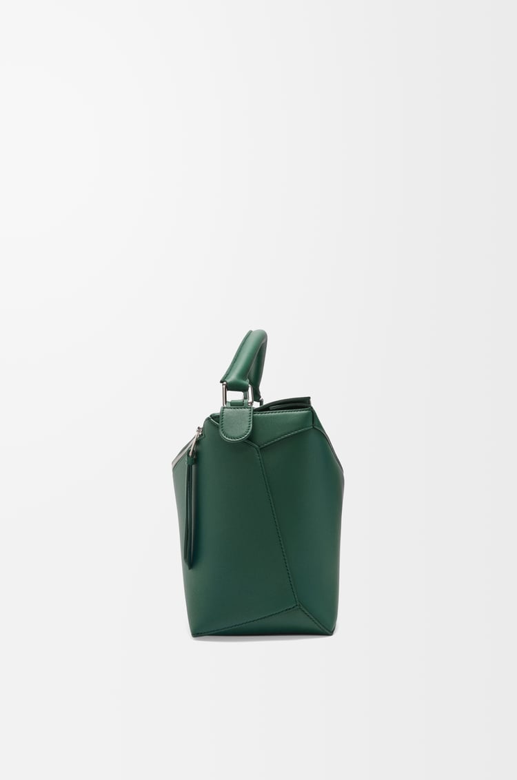 LOEWE Large Puzzle Edge bag in classic calfskin Evergreen