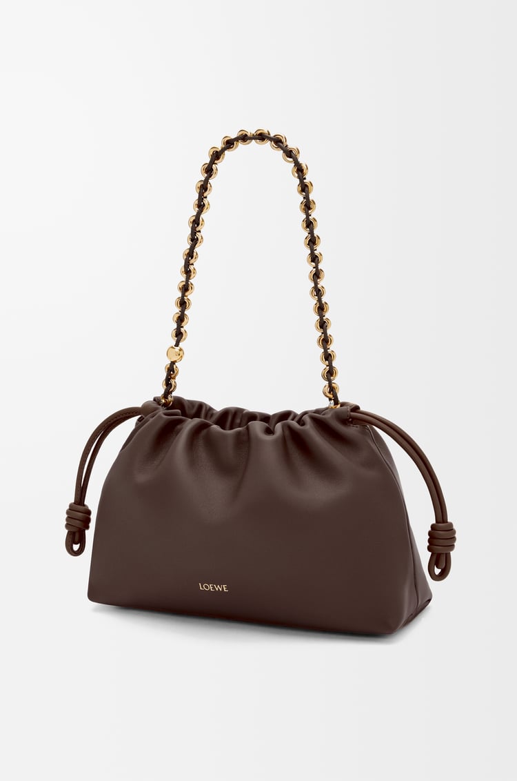 LOEWE フラメンコパース（メローナパラム） ダークブラウニー