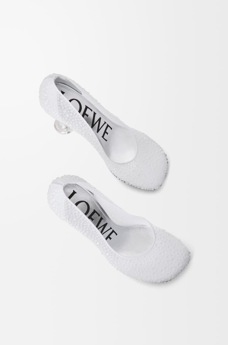 LOEWE トイ パンプス（エンベリッシュドメッシュ） クリア