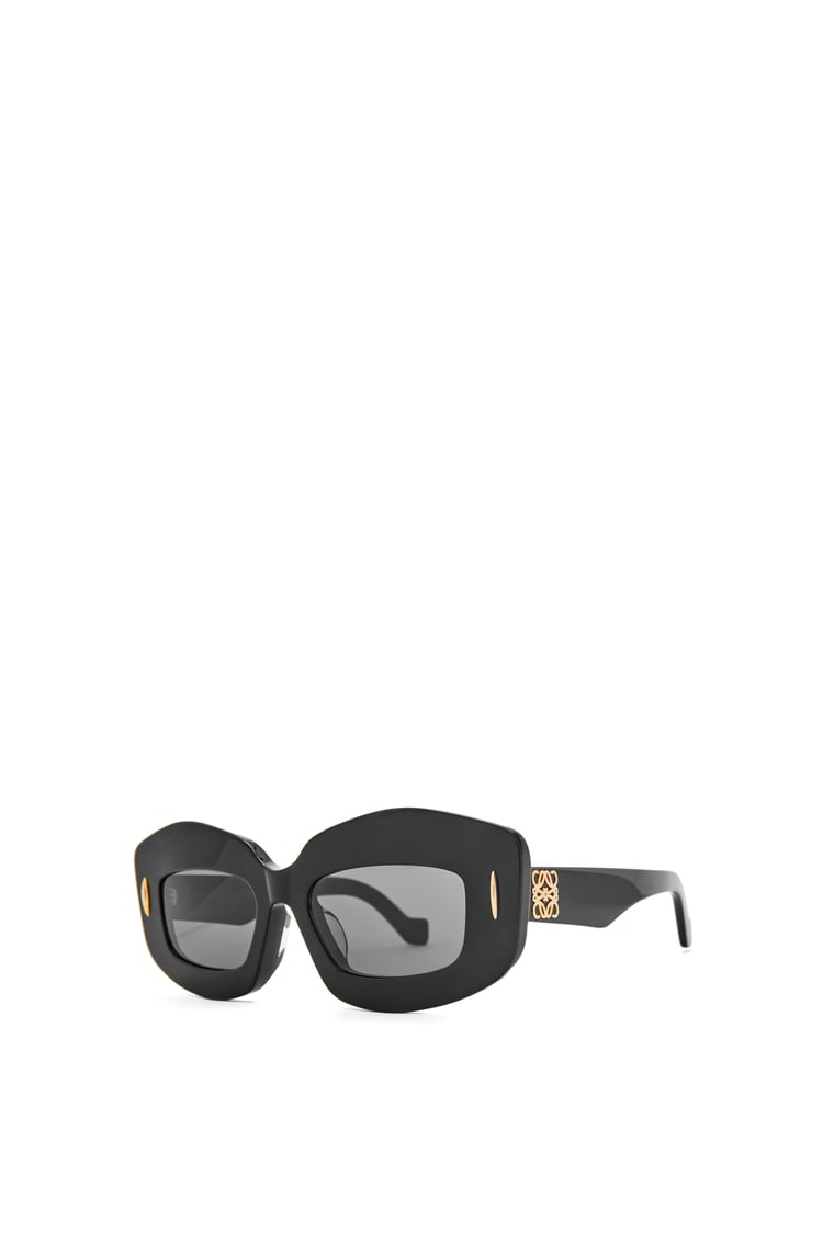 LOEWE Gafas de sol con pantalla en acetato Negro